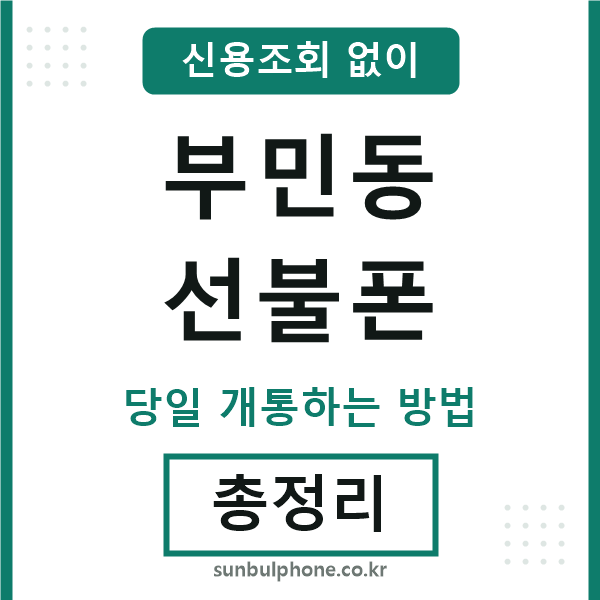부민동선불폰