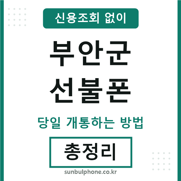 부안군선불폰