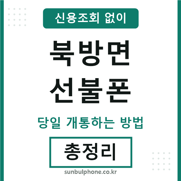 북방면선불폰