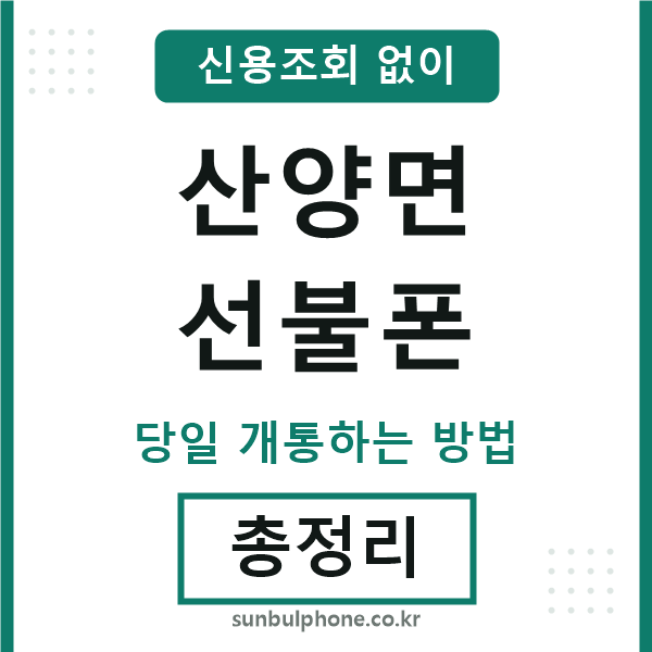 산양면선불폰