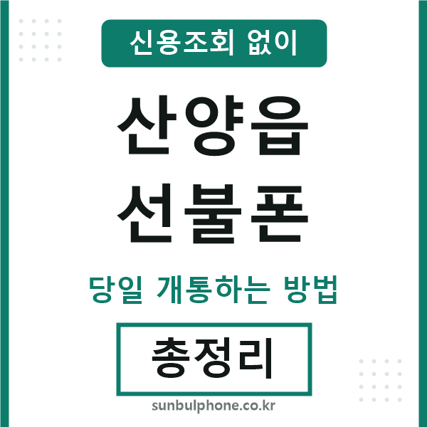 산양읍선불폰