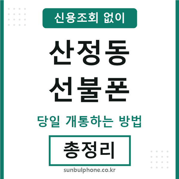 산정동선불폰