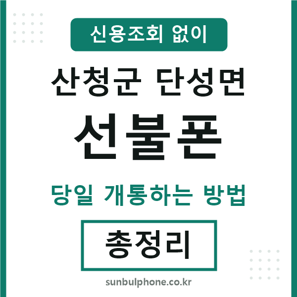 산청군단성면선불폰