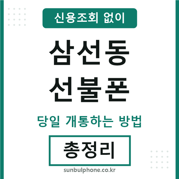 삼선동선불폰