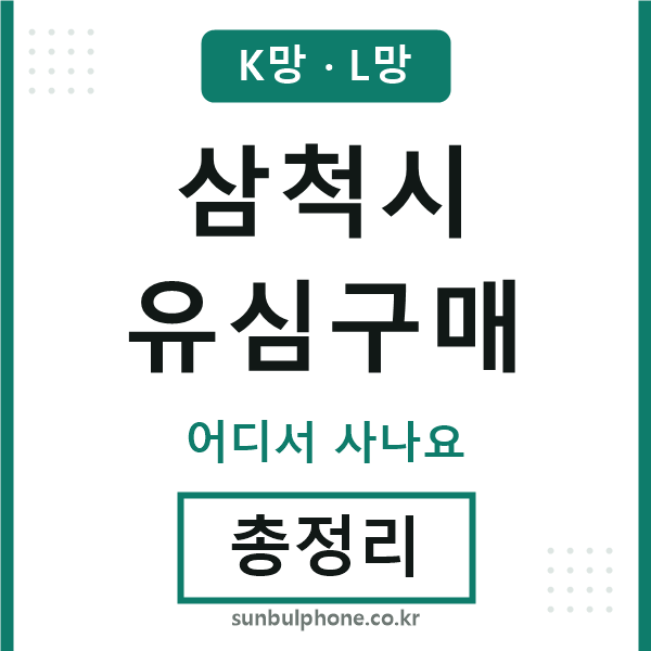 삼척시 유심구매