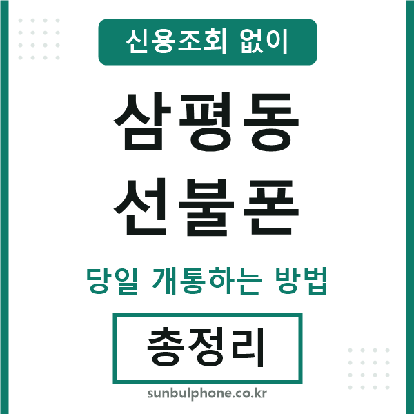삼평동선불폰