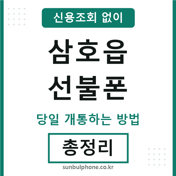 삼호읍선불폰