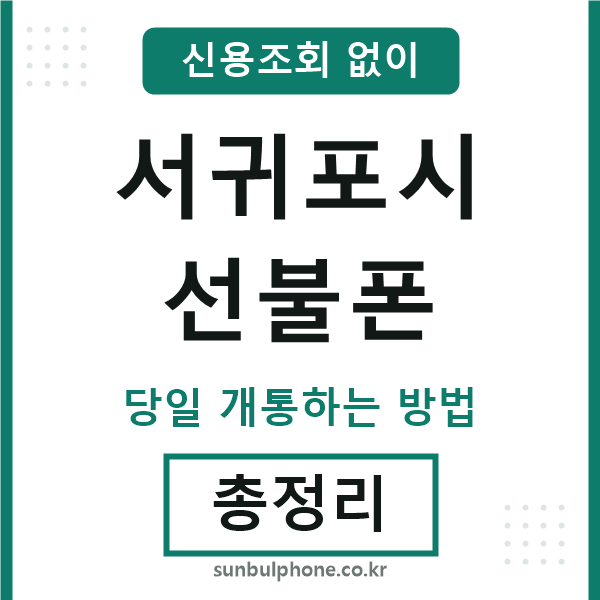 서귀포시선불폰