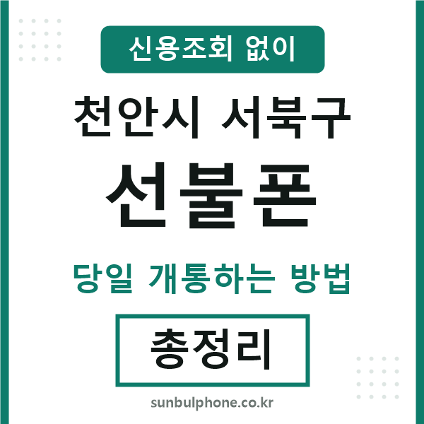 서북구선불폰