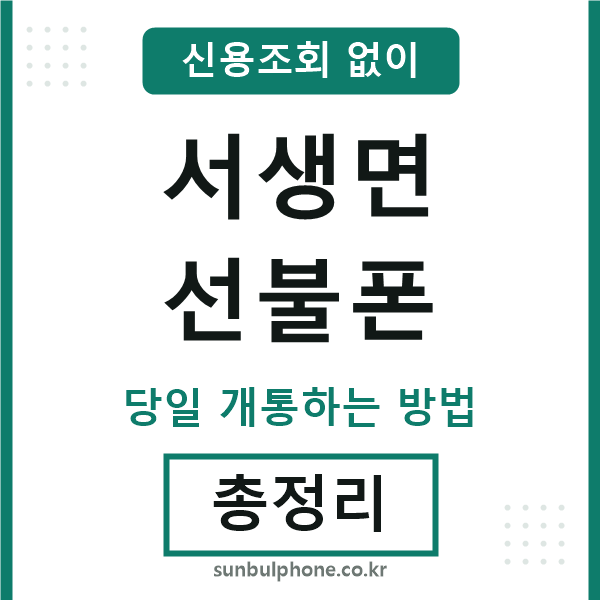 서생면선불폰