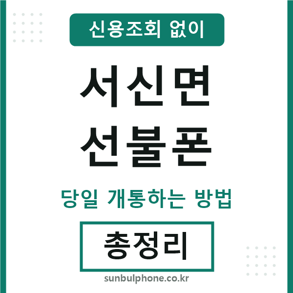 서신면선불폰