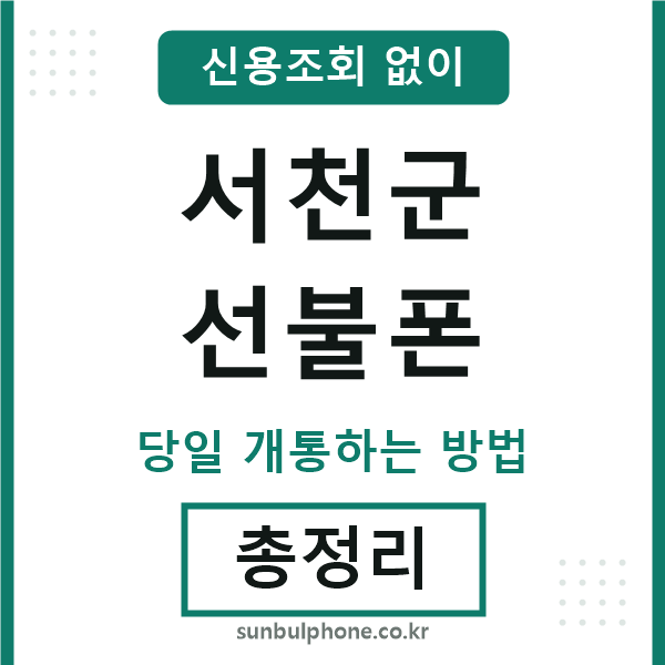 서천군선불폰
