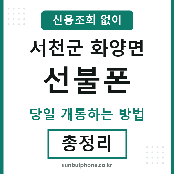 서천군화양면선불폰