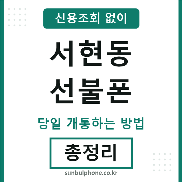서현동선불폰