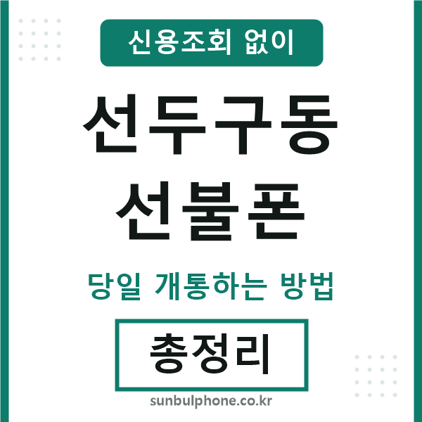 선두구동선불폰