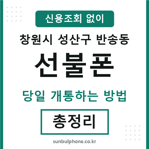 성산구반송동선불폰