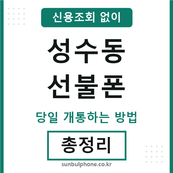 성수동선불폰