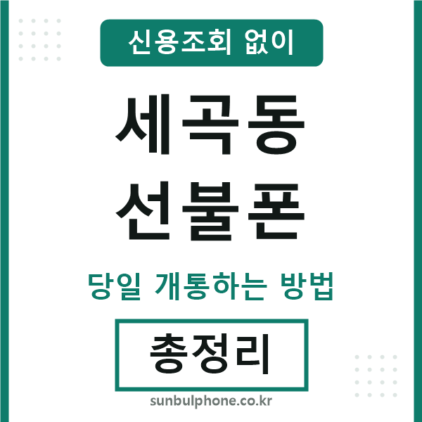 세곡동선불폰