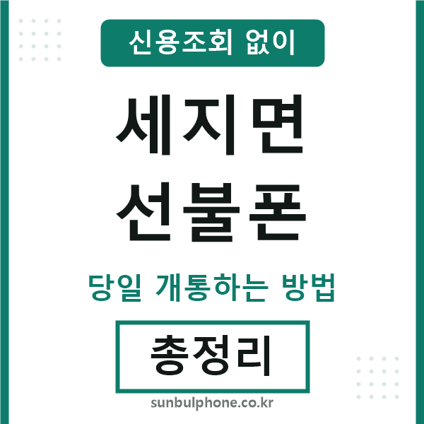 세지면선불폰