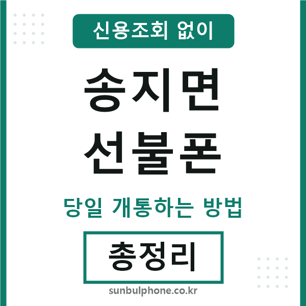 송지면선불폰