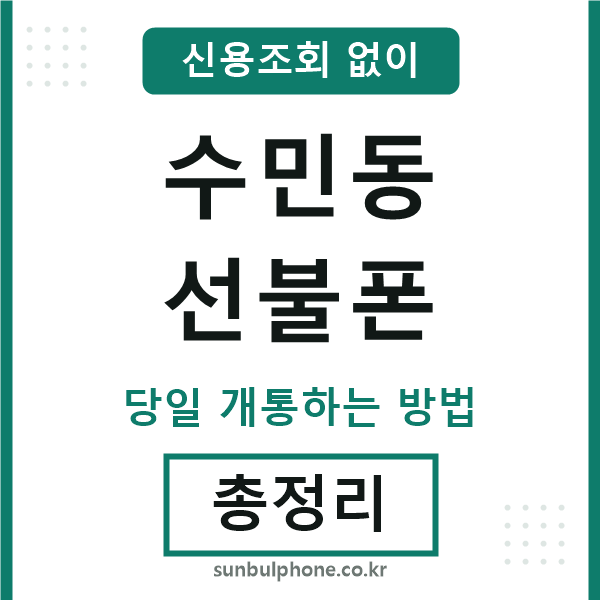 수민동선불폰