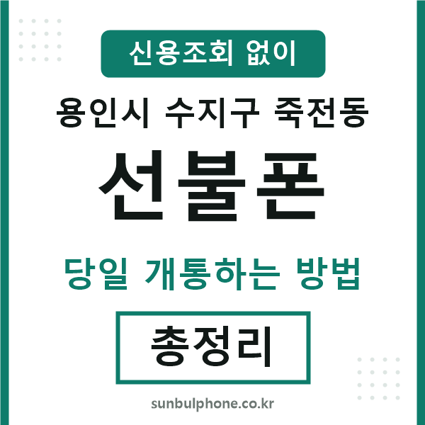 수지구죽전동선불폰