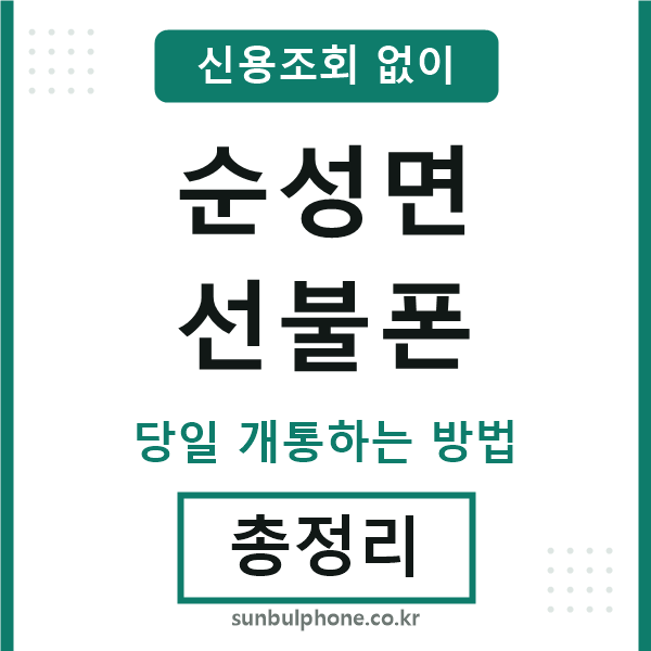순성면선불폰