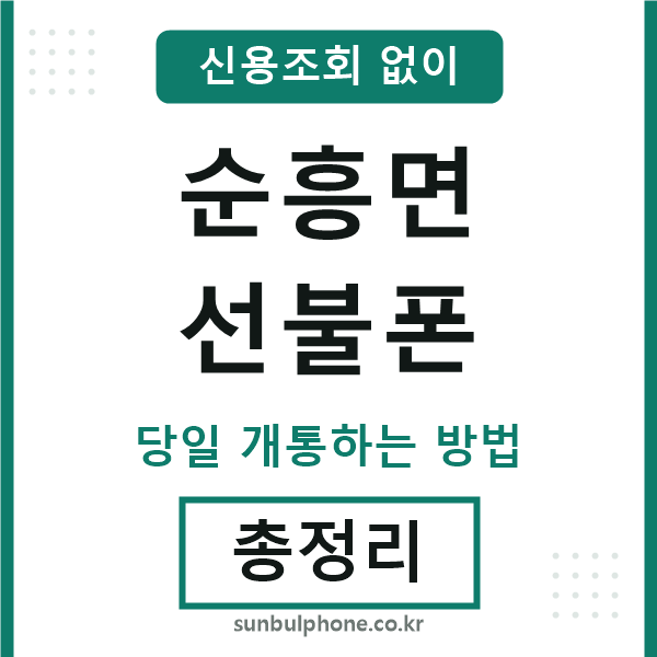순흥면선불폰