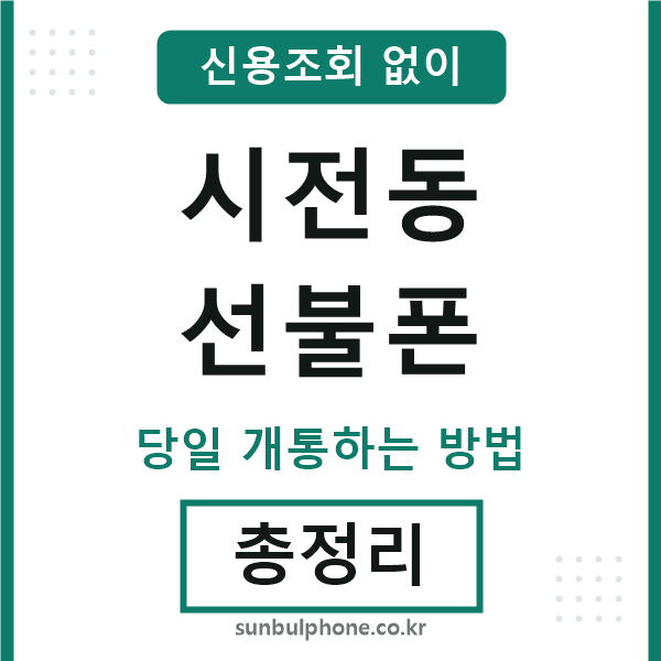 시전동선불폰