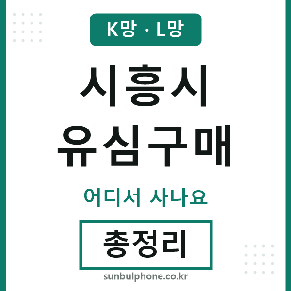 시흥 유심구매
