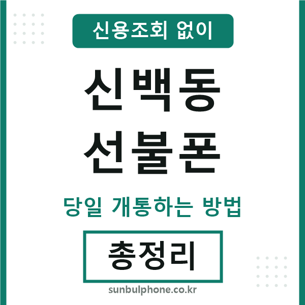 신백동선불폰