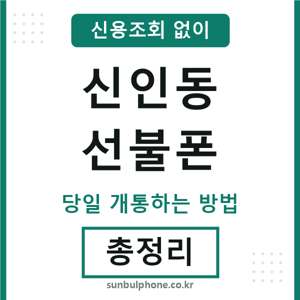신인동선불폰