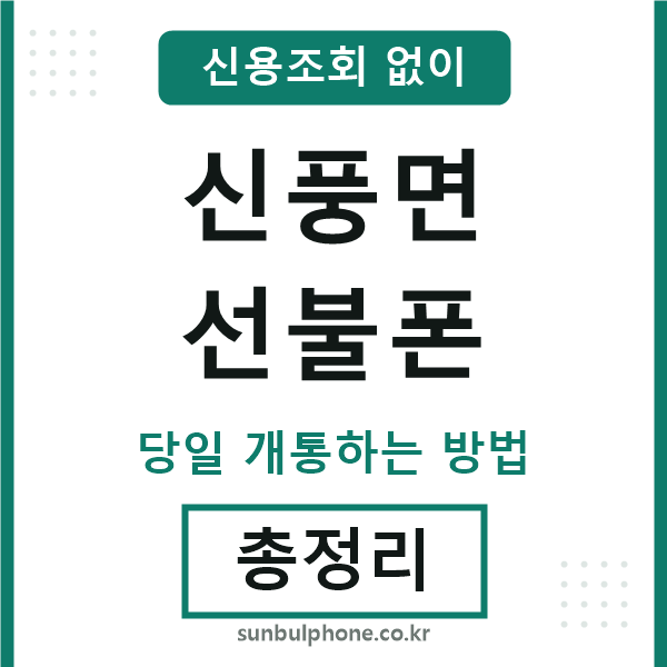신풍면선불폰