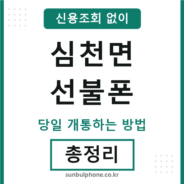심천면선불폰