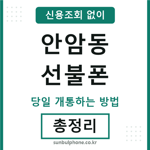 안암동선불폰