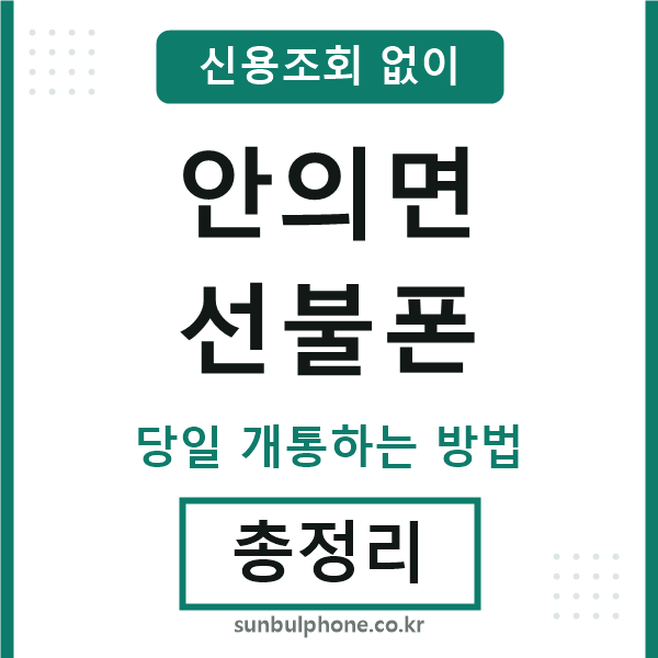 안의면선불폰