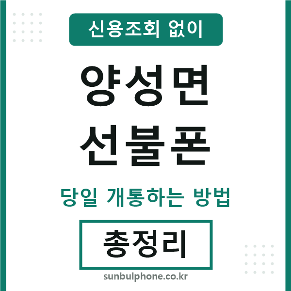 양성면선불폰