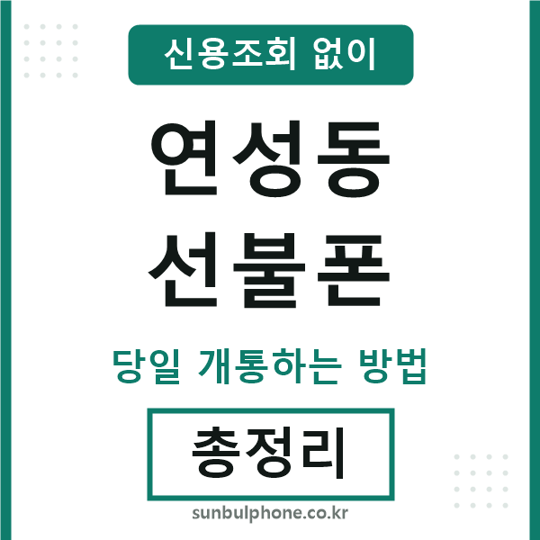 연성동선불폰