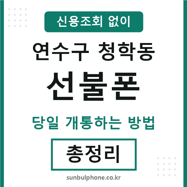 연수구청학동선불폰