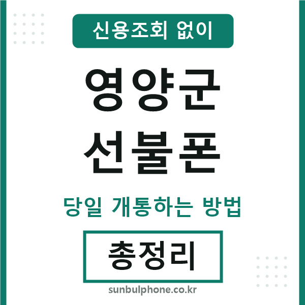 영양군선불폰