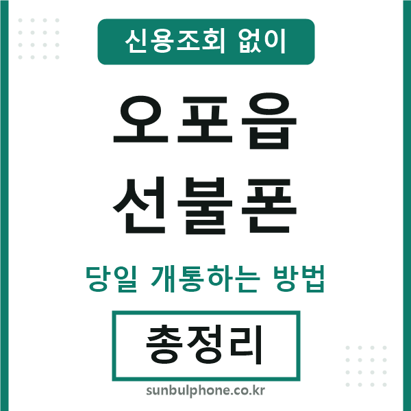 오포읍선불폰