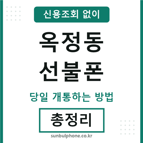 옥정동선불폰
