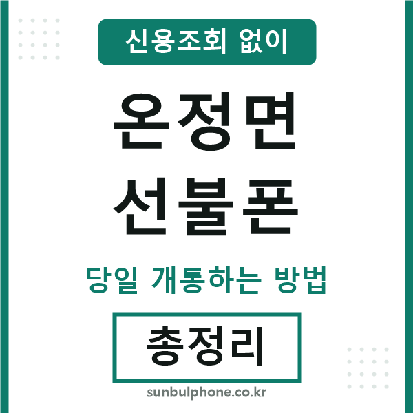 온정면선불폰