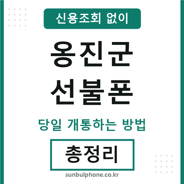 옹진군선불폰