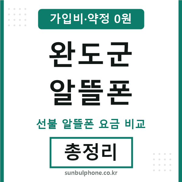 완도 알뜰폰