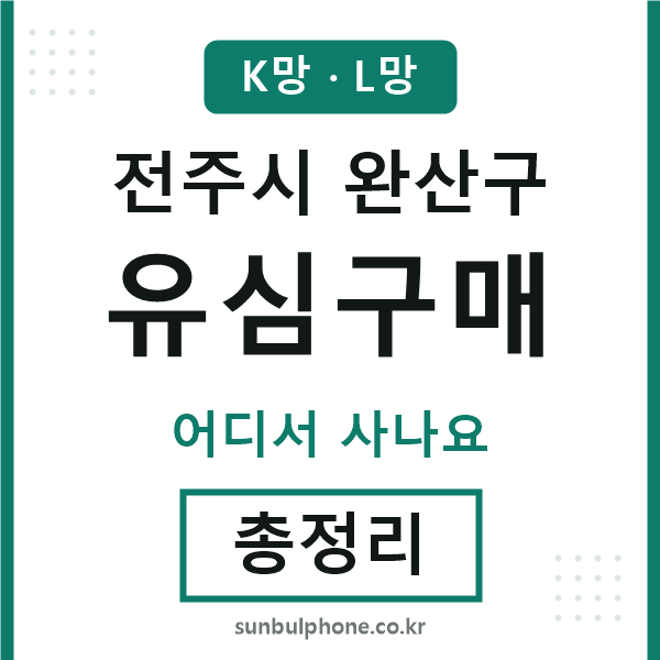 완산 유심구매