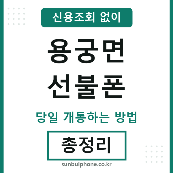 용궁면선불폰