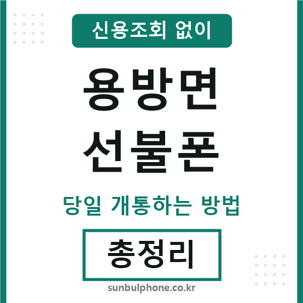 용방면선불폰