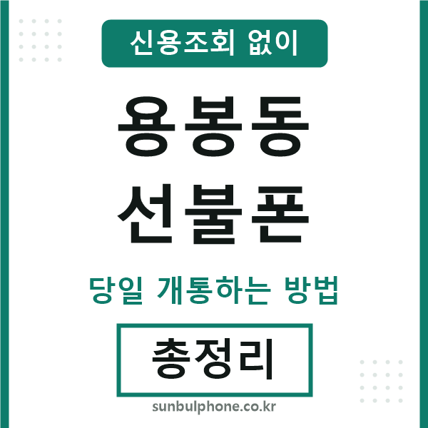 용봉동선불폰
