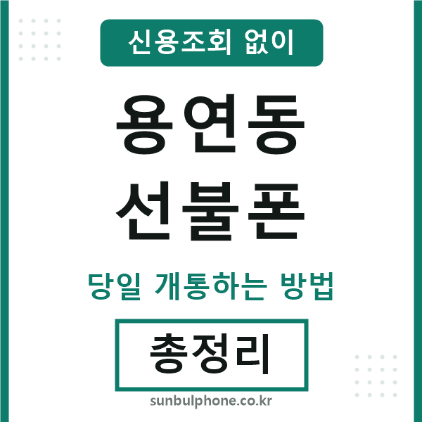 용연동선불폰